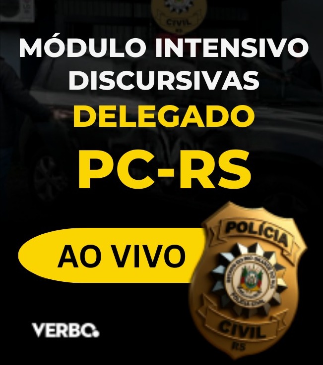 DELEGADO PC-RS | INTENSIVO PARA PROVA DISCURSIVA 2026 (AO VIVO)