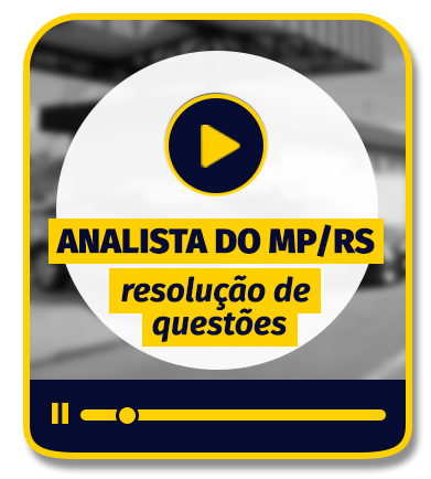 Analista do MP/RS - Resoluo de questes