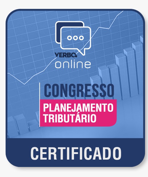 Certificado de Participação - Congresso de Planejamento Tributário 