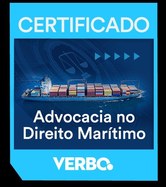 Certificado de Participação - Curso  de Direito Marítimo 