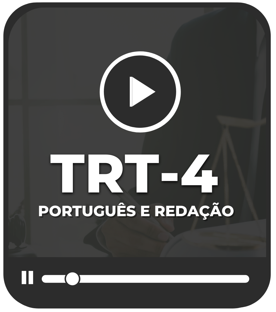 Portugus e Redao para TRT4 (presencial)