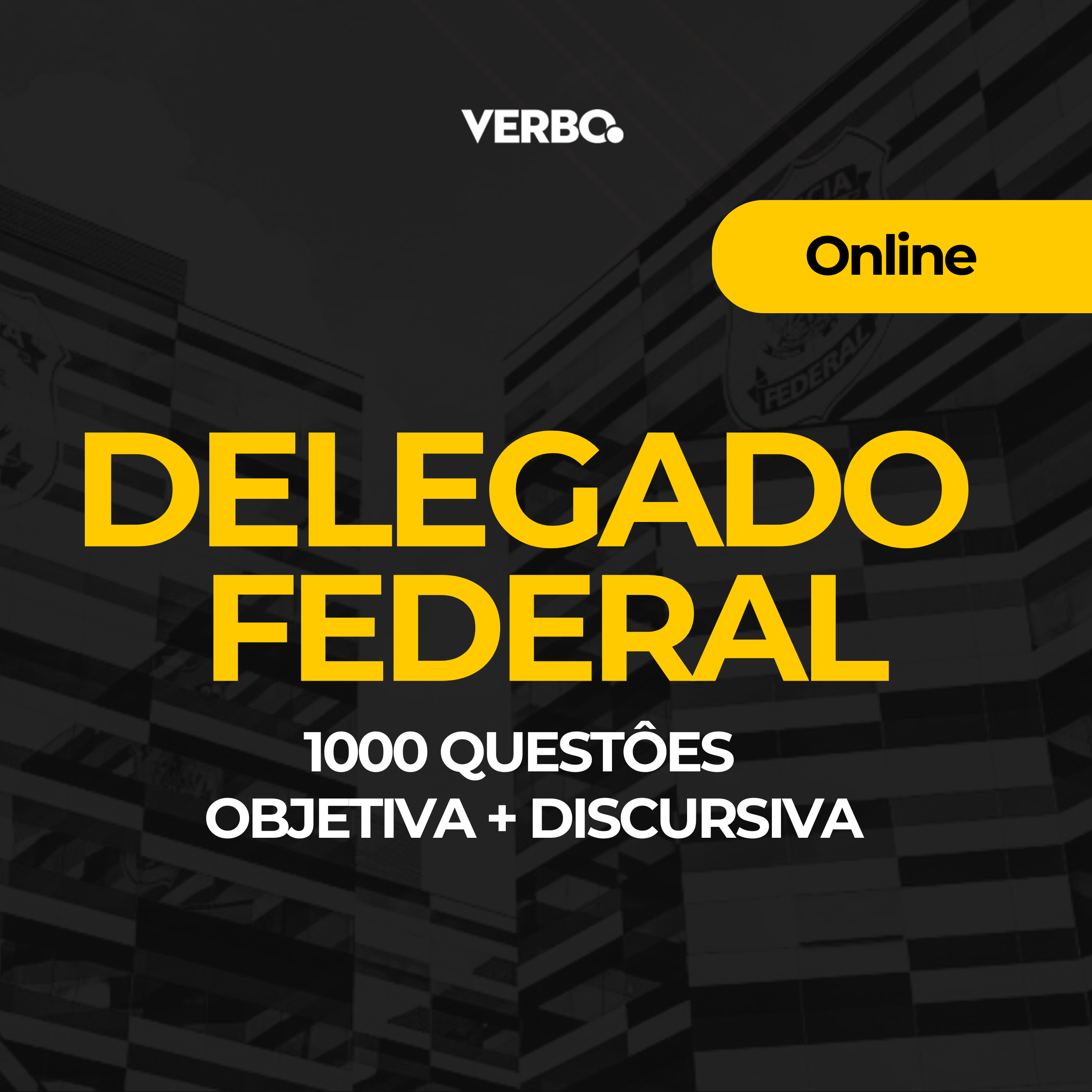  DELEGADO PF  2025 PS- EDITAL 1000 QUESTES - OBJETIVA + DISCURSIVA 