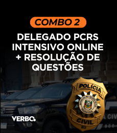 COMBO - DELEGADO INTENSIVO + RESOLUO DE QUESTES (online)