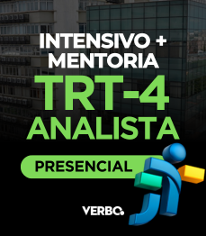 ANALISTA TRT4 2026 - CURSO INTENSIVO + MENTORIA ANALISTA (PRESENCIAL)