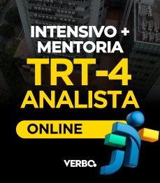 ANALISTA TRT4 2026 - CURSO INTENSIVO + MENTORIA ANALISTA (ONLINE)